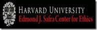 Harvard University's Edmond J. Safra Center for Ethics